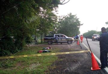 Hallan a mujer ejecutada en la Cárdenas-Coatzacoalcos