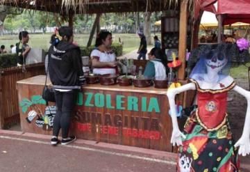 Primer festival de día de muertos en el parque la pólvora