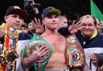 Saúl Canelo Álvarez gana el cinturón semipesado tras noquear al ruso Kovalev