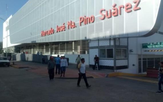 Así lucen los alrededores del Mercado Pino Suárez previo a su inauguración