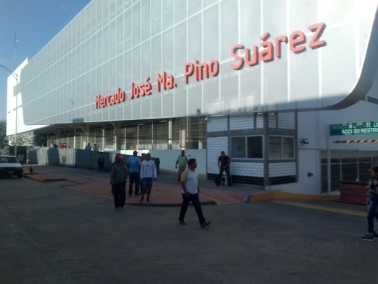 Así lucen los alrededores del Mercado Pino Suárez previo a su inauguración