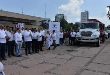 Se equipa el Ayuntamiento de Centro; pipas, autos, computadoras y más, aquí el listado