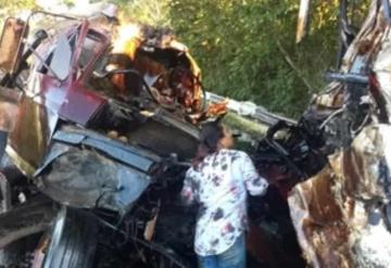 Estas son las personas heridas del accidente en la carretera Emiliano Zapata-Tenosique