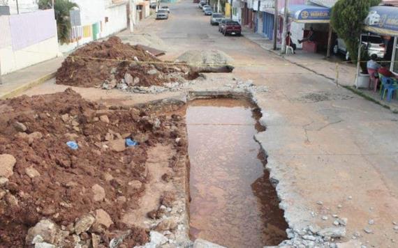 Repararán calles de Villahermosa