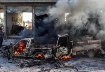 Explosión de coche bomba deja al menos 9 muertos en Siria