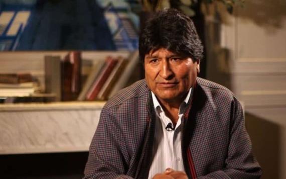 Evo Morales cuenta con CURP temporal en México