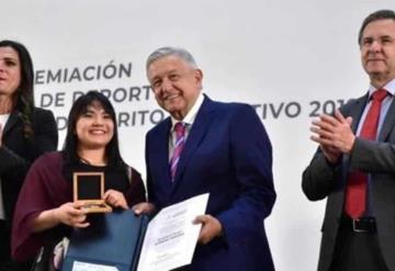 Entrega AMLO Premio Nacional del Deporte