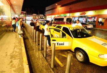 Se restringirá servicio de taxi por asaltos en Villahermosa