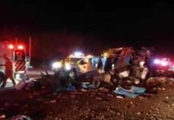 12 muertos tras accidente en Chihuahua