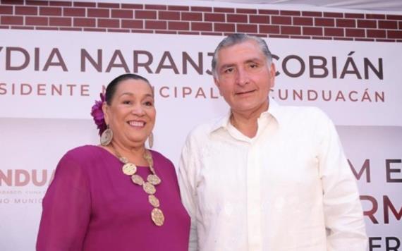 Reconoce Gobierno del Estado trabajo de la presidenta municipal de Cunduacán