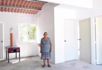 Entregan primeras viviendas del Programa de Vivienda Social de Sembrando Vida en Teapa