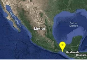 Se registra sismo de 5.4 en Chiapas