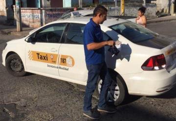 Taxi Plus protagoniza choque