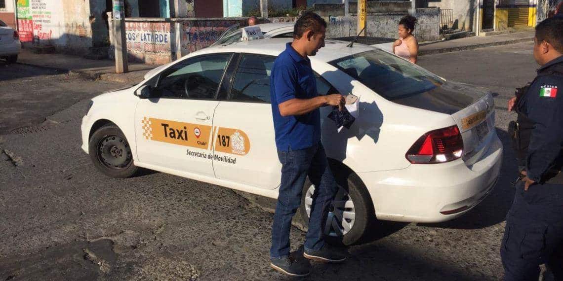 Taxi Plus protagoniza choque