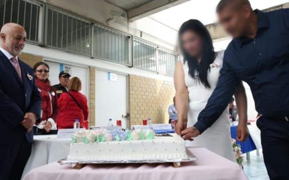 Celebraron 475 bodas en penales de la CDMX en 2019