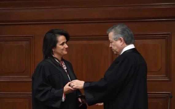 Asume Margarita Ríos-Farjat como ministra de la Suprema Corte