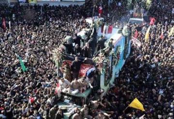 40 muertos en estampida durante funeral del general Soleimani en Irán