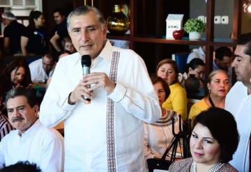 Afirma el gobernador Adán Augusto López Hernández que están listos 3 mil mdp para obras