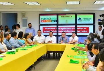 Realiza SBSCC taller sobre uso de bolsas de plástico, popotes y unicel