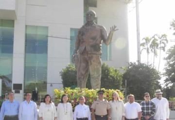 Conmemoran CXXIII aniversario del natalicio de Carlos Pellicer Cámara