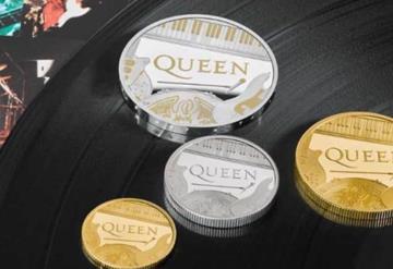 Lanzan moneda conmemorativa de Queen