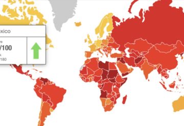 México retrocede 8 lugares en índices de corrupción