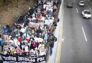 Reanudan marcha por la Verdad, La Paz y la Justicia