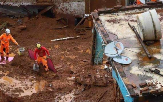 Al menos 38 muertos por lluvias en Brasil