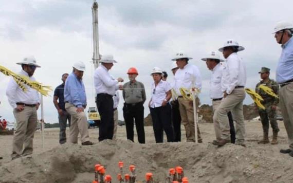 Presentan avances de la refinería de Dos Bocas