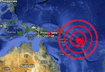 Registran sismo de magnitud 6.0 en las Islas Salomón