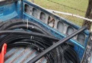 Detienen a presuntos rateros de cableado de Telmex