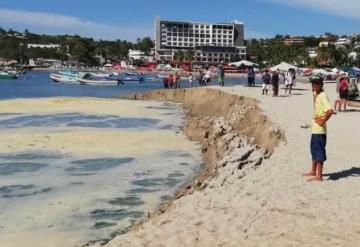 Se hunde playa en Puerto Escondido, Oaxaca y esta es la razón