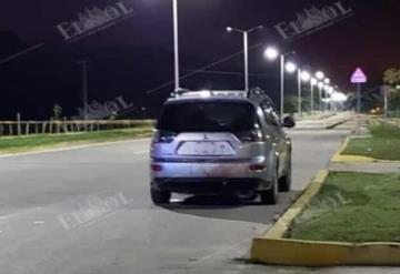 Así encontraron los cuerpos de los 4 ejecutados en el libramiento Cárdenas-Villahermosa