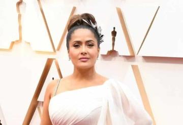 ¿Romance entre Eminem y Salma Hayek?; Así se vivió el coqueteo en los Oscars