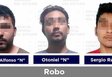 Detienen a 5 hombres por diferentes delitos en Tabasco