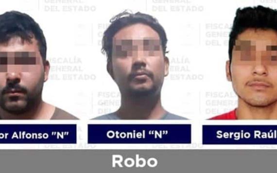 Detienen a 5 hombres por diferentes delitos en Tabasco