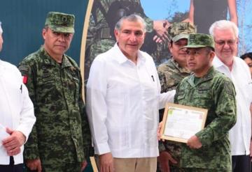 Celebran Día del Ejército Mexicano en Tabasco