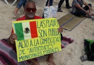 Picnic masivo de protesta en Mamitas Beach