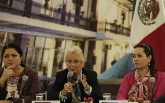 Respalda Olga Sánchez Cordero el paro nacional #Undíasinmujeres