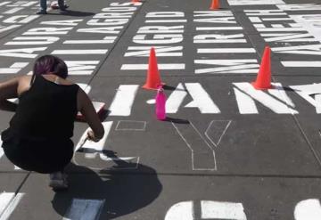 Víctimas de feminicidio presentes en el Zócalo