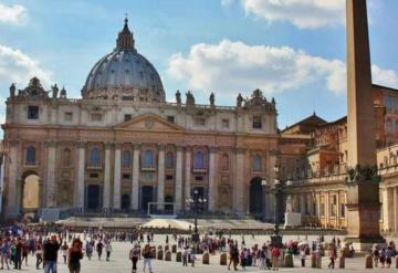 Cierran Plaza y Basílica de San Pedro en el Vaticano, debido al coronavirus