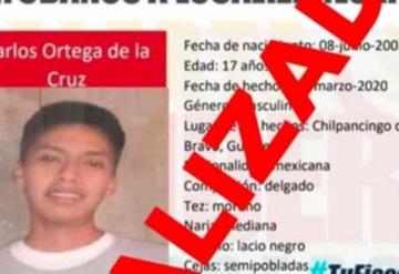 Localizan a hijo del vocero de padres de los 43 normalistas de Ayotzinapa