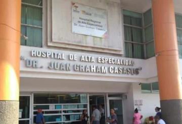 Designan al Hospital Juan Graham para atender casos sospechosos de coronavirus en Tabasco