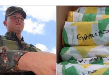 Regala Subway sándwiches a militares de El Salvador que realizaban tareas contra el coronavirus