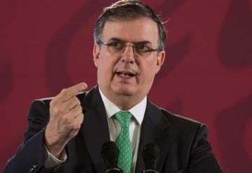 Marcelo Ebrard reclama a presidente de El Salvador por mensajes falsos sobre coronavirus