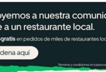 Uber eats realiza envíos gratis en Villahermosa por Covid-19