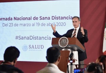 Inicia la Jornada Nacional de Sana Distancia, se llevará a cabo del 23 de marzo al 19 de abril