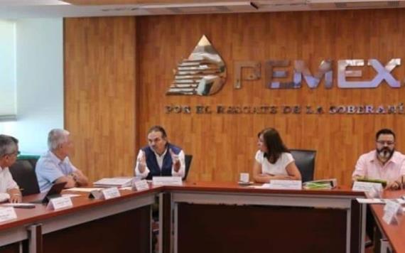 Descentraliza PEMEX sus oficinas; sesiona Consejo de Administración en Ciudad del Carmen