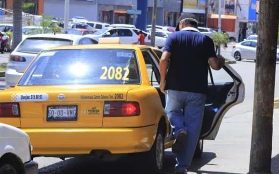 Disminuye robo a taxis en Villahermosa
