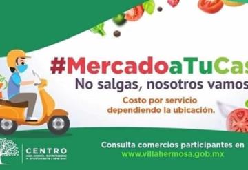 Implementan “Mercado a tu casa”; haces tu pedido y te llevan los productos a casa